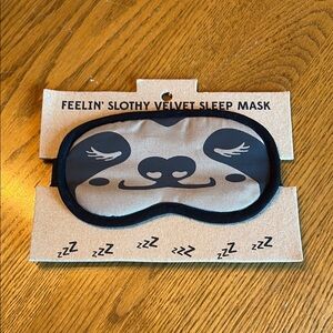 (5/$20) Sloth Velvet Sleep Mask